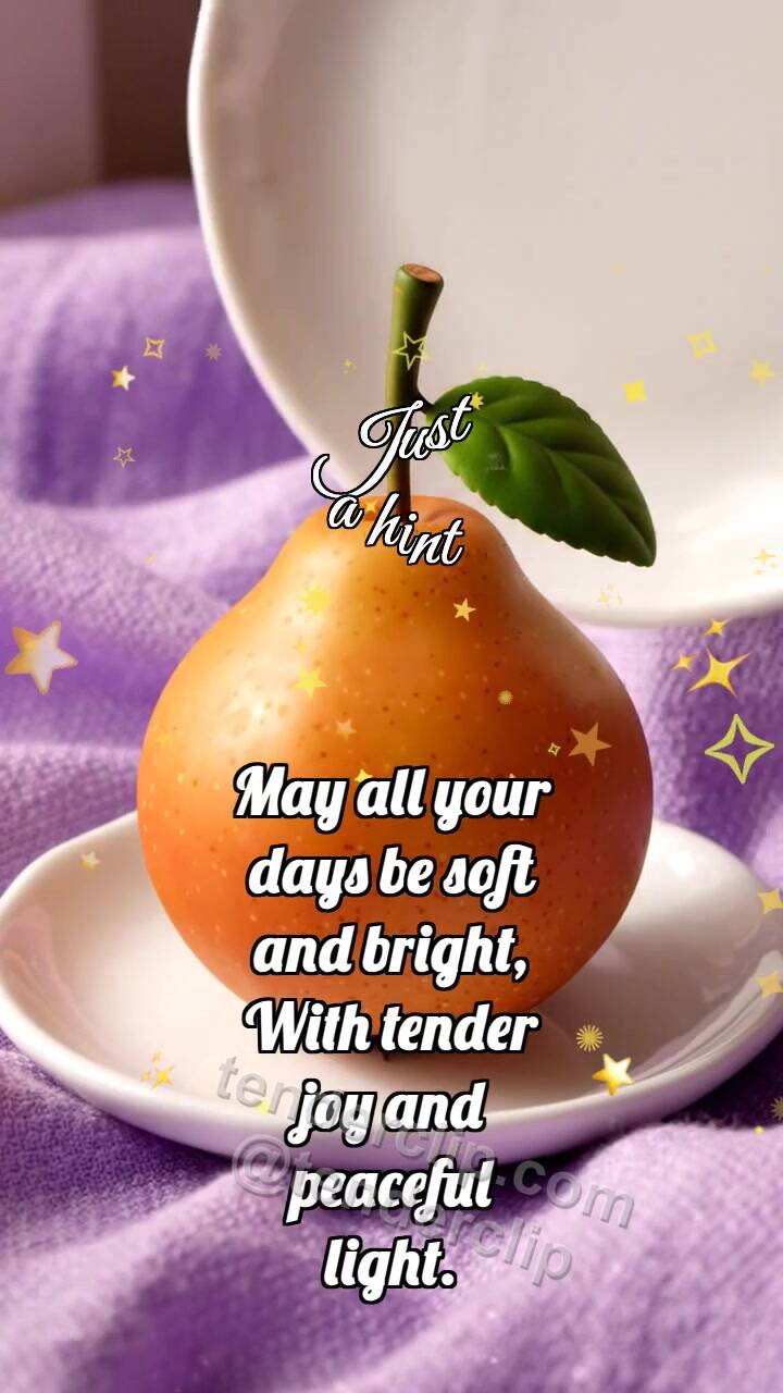 Animated greeting card about Just a hint: Tiny Platter Reveals Medlar