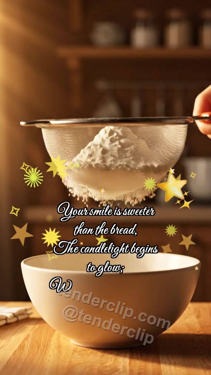 Animated greeting card about Enjoy your meal: Sieve Releases Cloud
