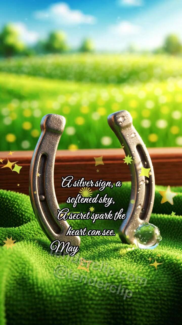 Animated greeting card about St Patrick’s Day: Horseshoe Rocks Dew