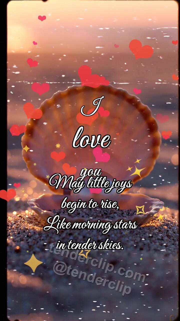 I love you: Shell Chooses Pearl