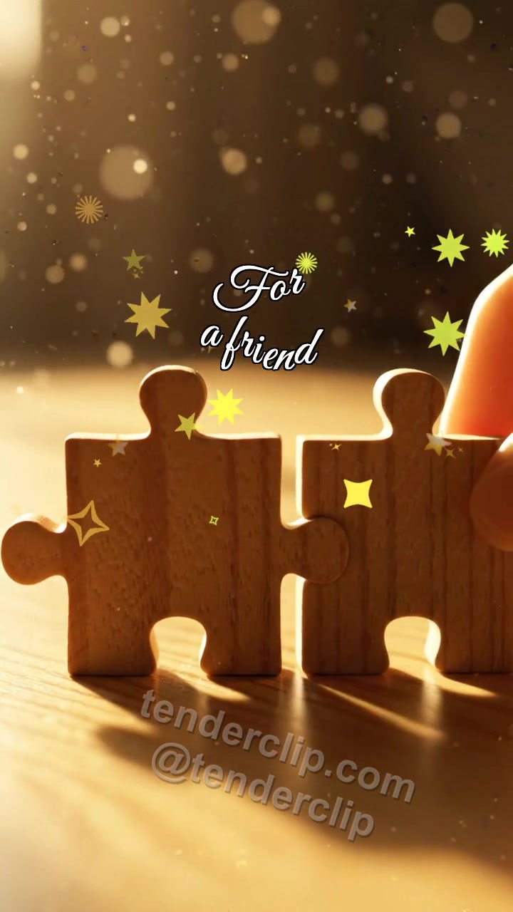 For a friend: Puzzle Pieces Fit