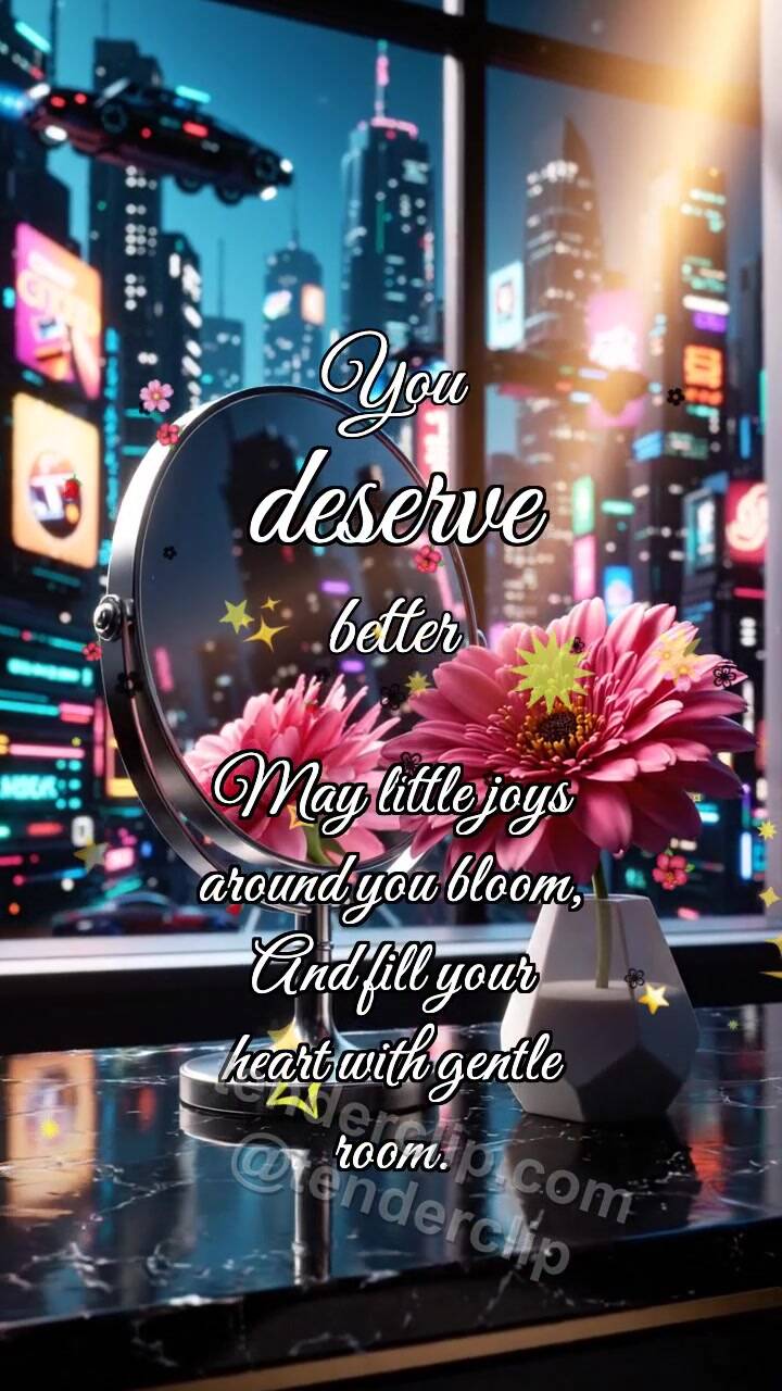 You deserve better: Mirror Gives Sunbeam