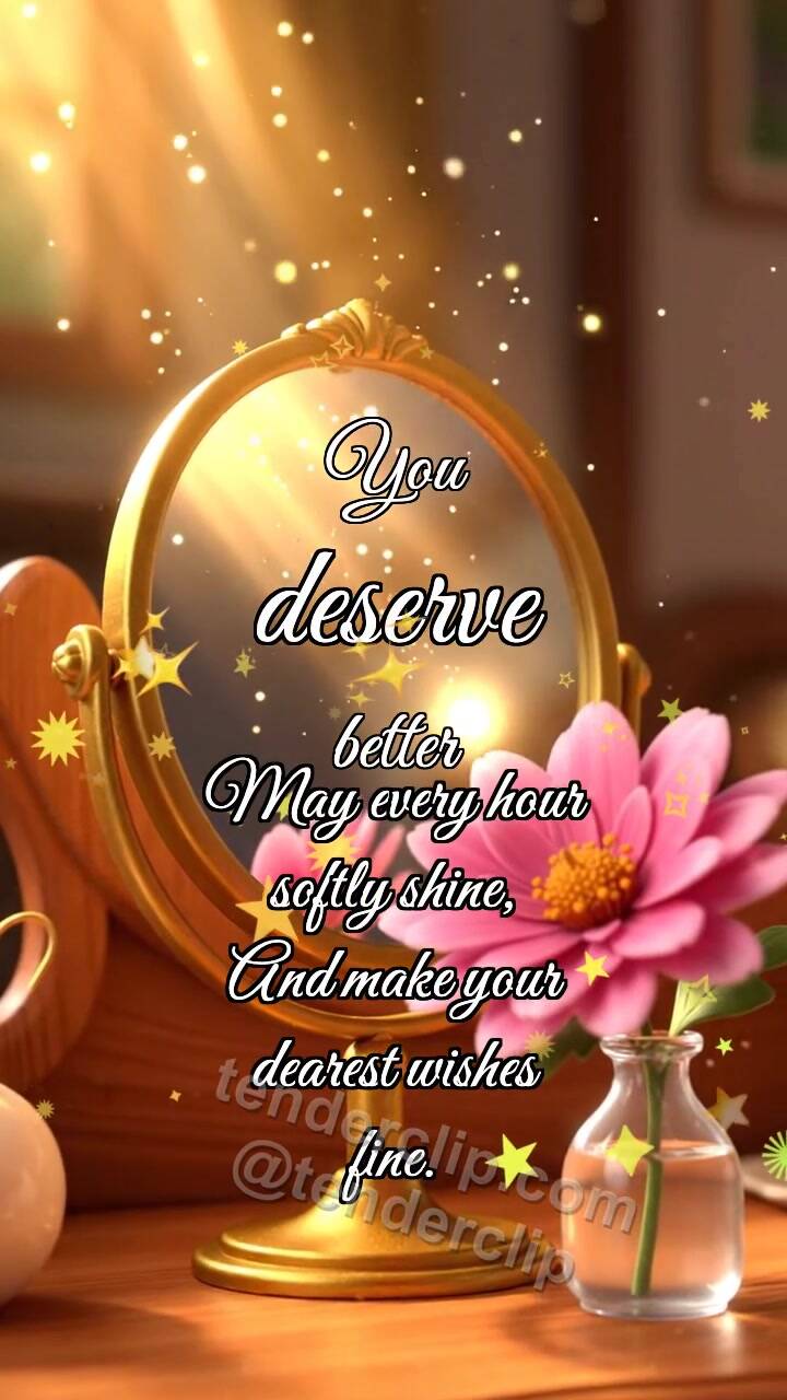 You deserve better: Mirror Gives Sunbeam