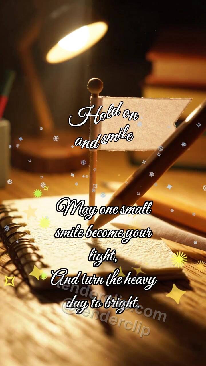 Hold on and smile: Pencil Raises Flag