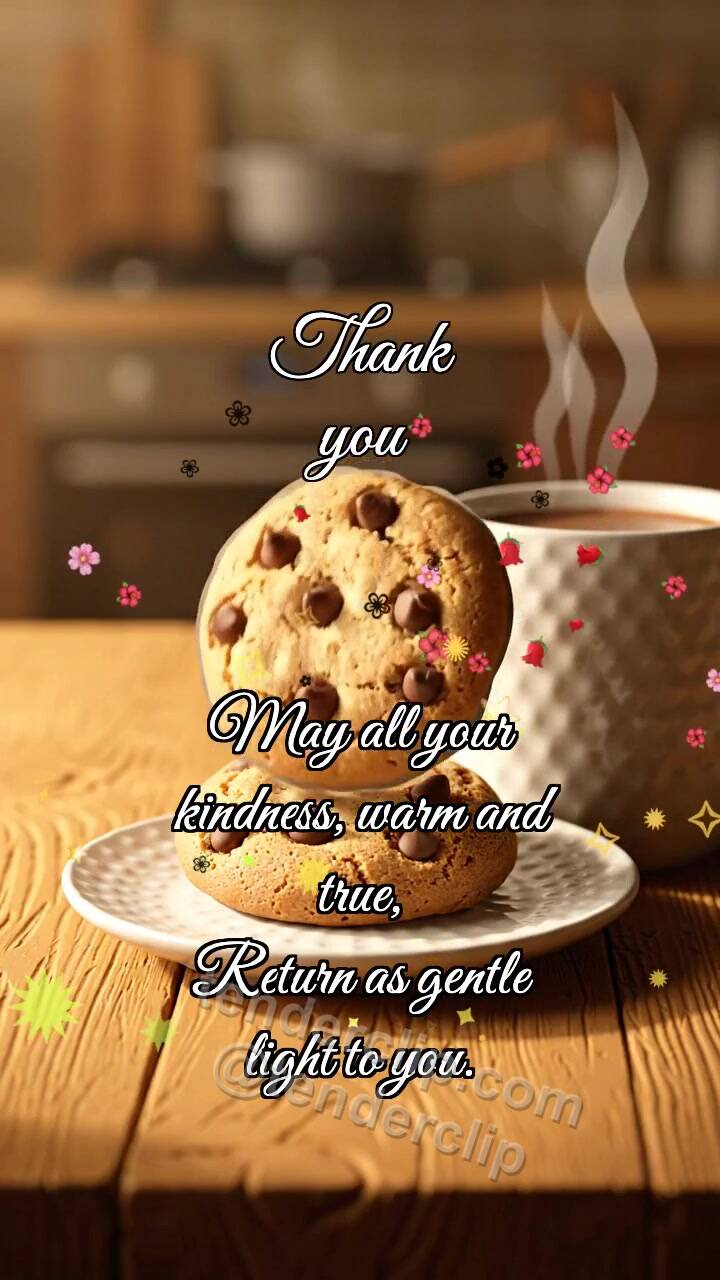 Thank you: Cookie Thanks Cup