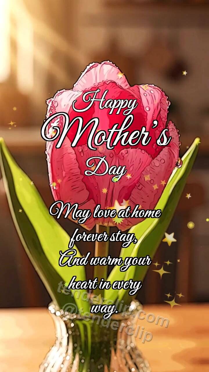 Happy Mother’s Day: Tulip Hides Heart