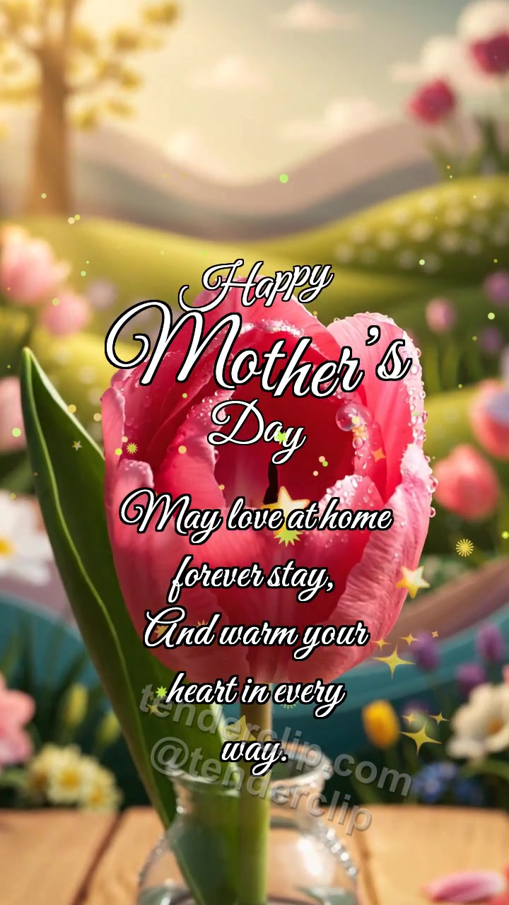Happy Mother’s Day: Tulip Hides Heart