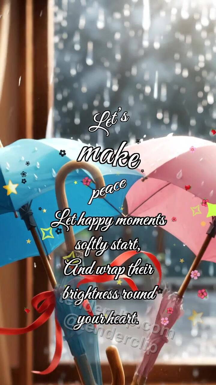 Let’s make peace: Two Umbrellas Reconcile