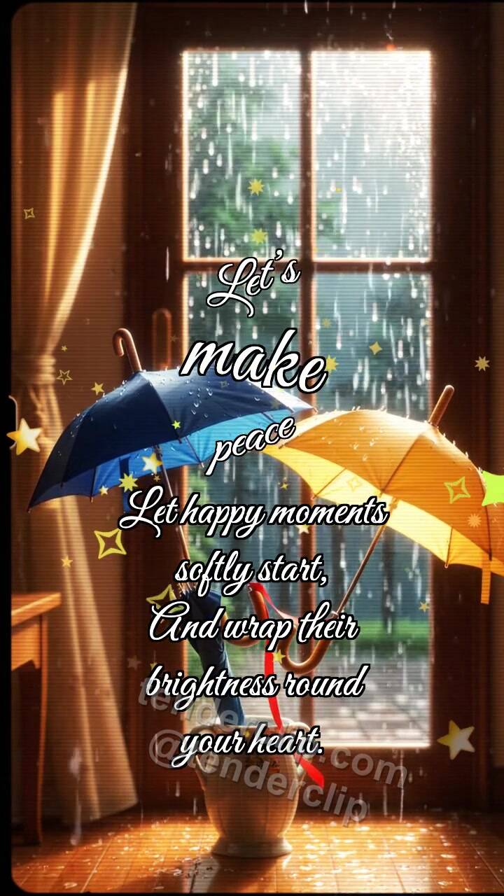 Let’s make peace: Two Umbrellas Reconcile
