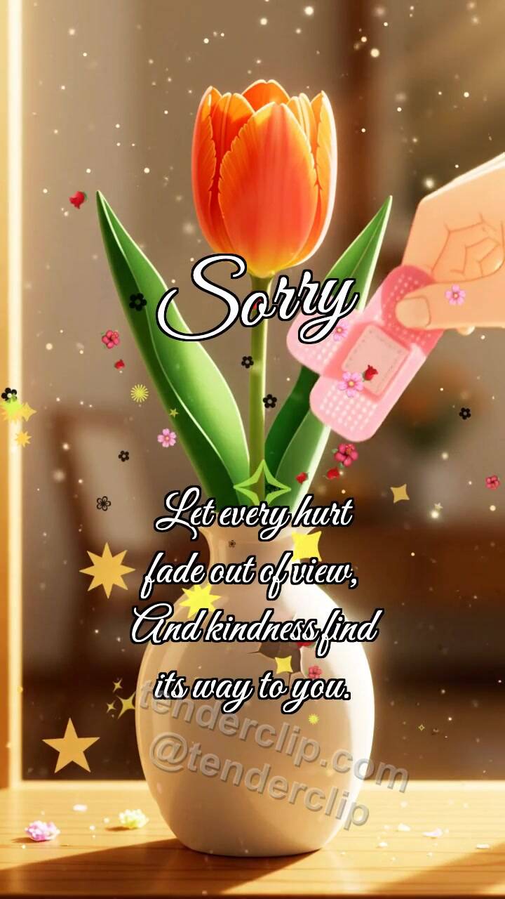 Sorry: Bandage for Vase