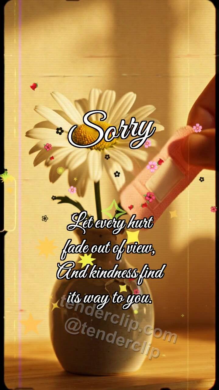 Sorry: Bandage for Vase