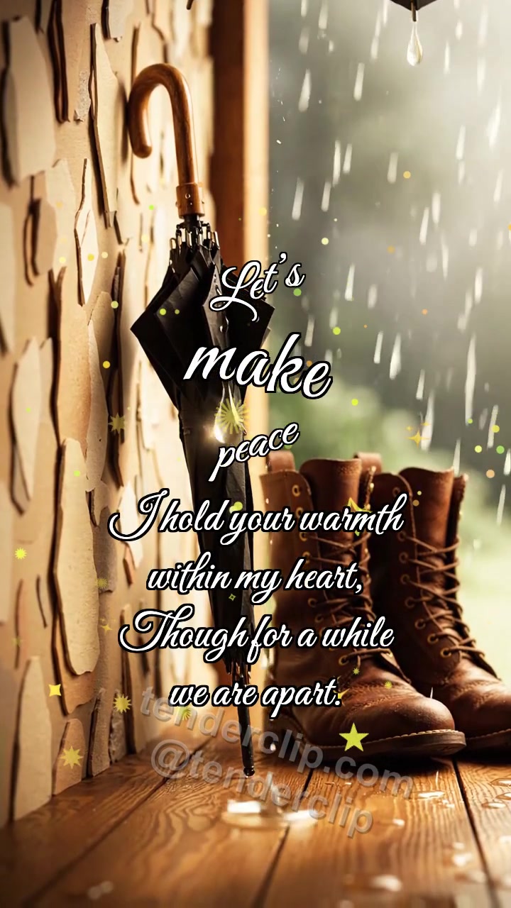 Let’s make peace: Umbrella by Door
