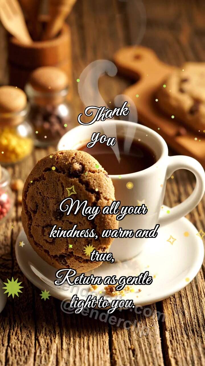 Thank you: Cookie Thanks Cup