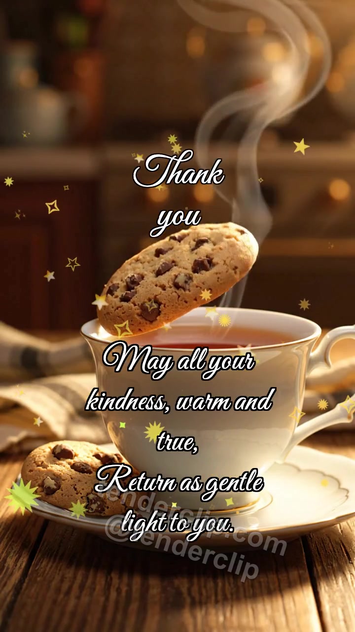 Thank you: Cookie Thanks Cup
