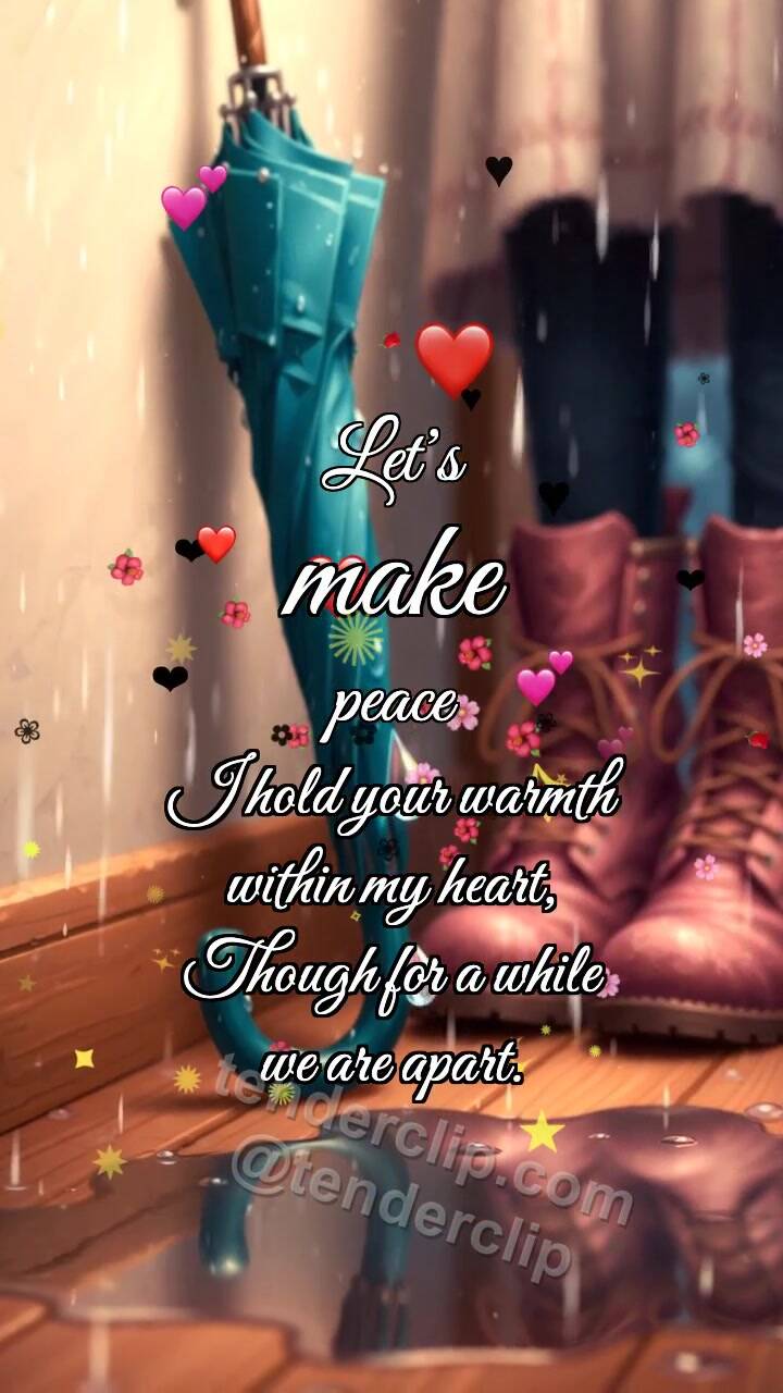 Let’s make peace: Umbrella by Door