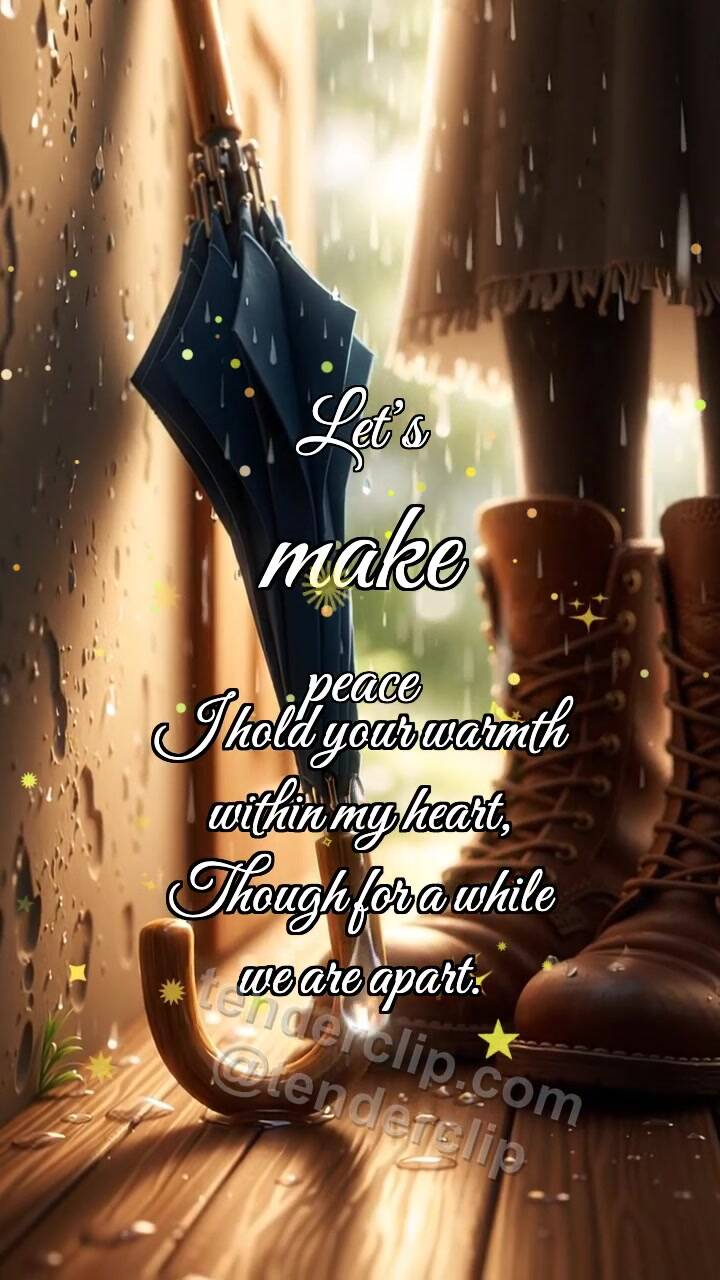 Let’s make peace: Umbrella by Door