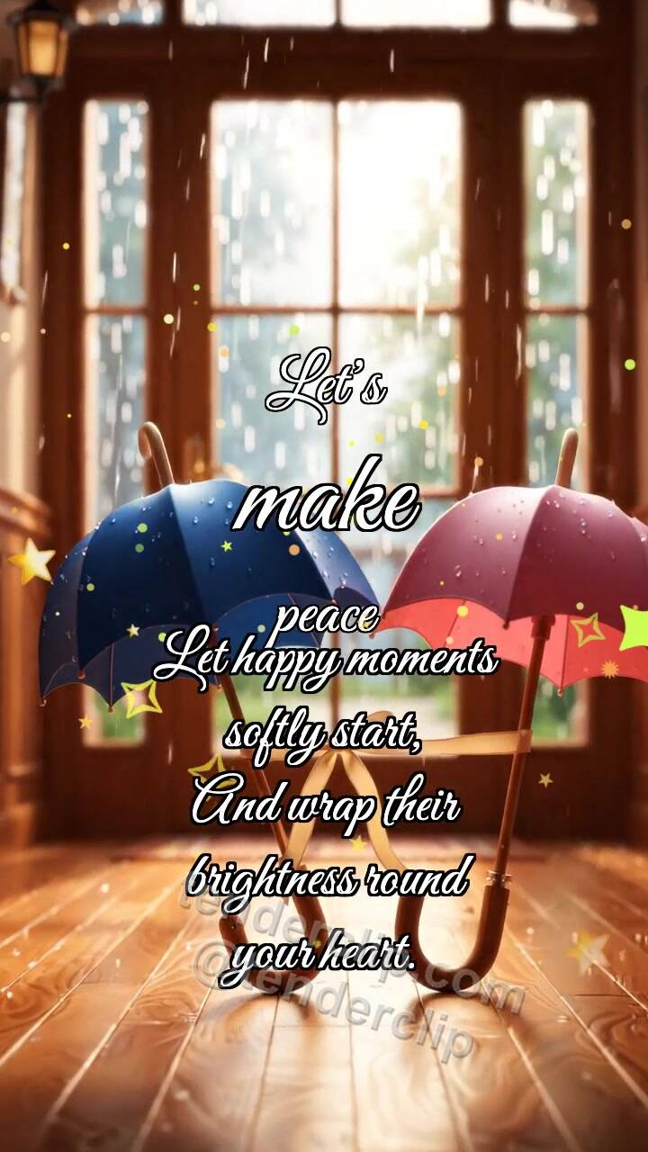 Let’s make peace: Two Umbrellas Reconcile
