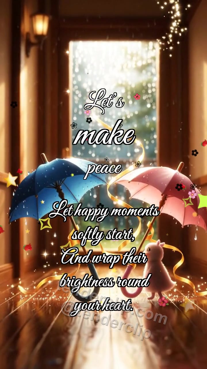 Let’s make peace: Two Umbrellas Reconcile